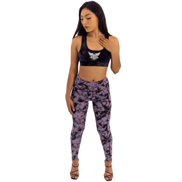 Black & Purple Spirit Wing Active