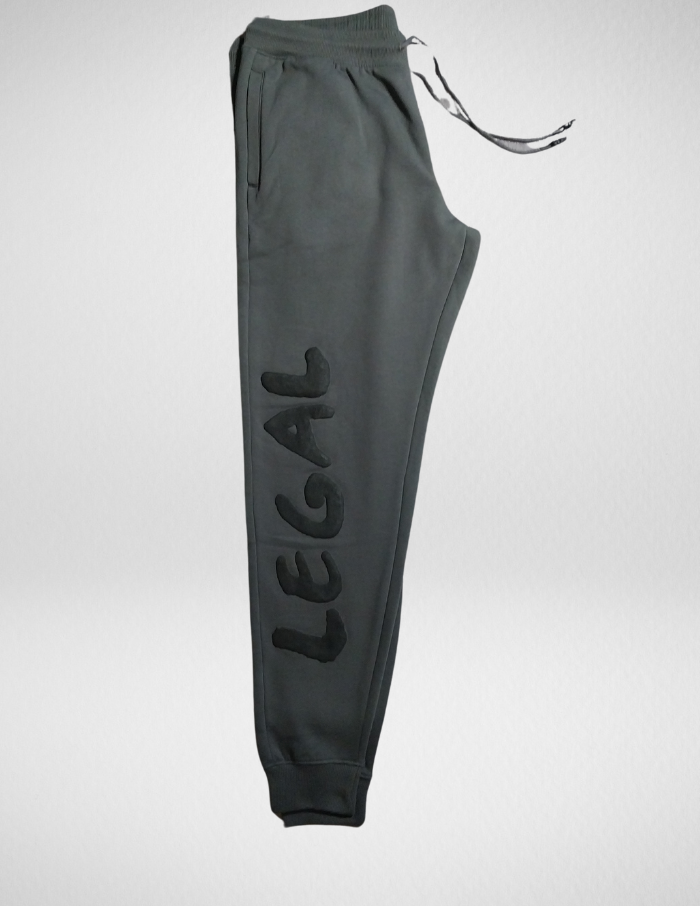 SUPER HEAVY 16 OZ. OVER-SIZED HOODED PULLOVER & Sweatpants Combo ( Design 7 )